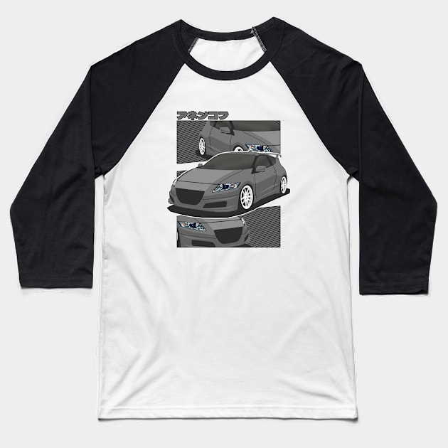 Honda CRZ Baseball T-Shirt by Rebellion Store